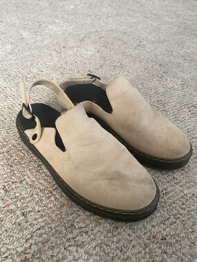 Men's Dr Martans Suede Carlson Slingback Casual Shoes